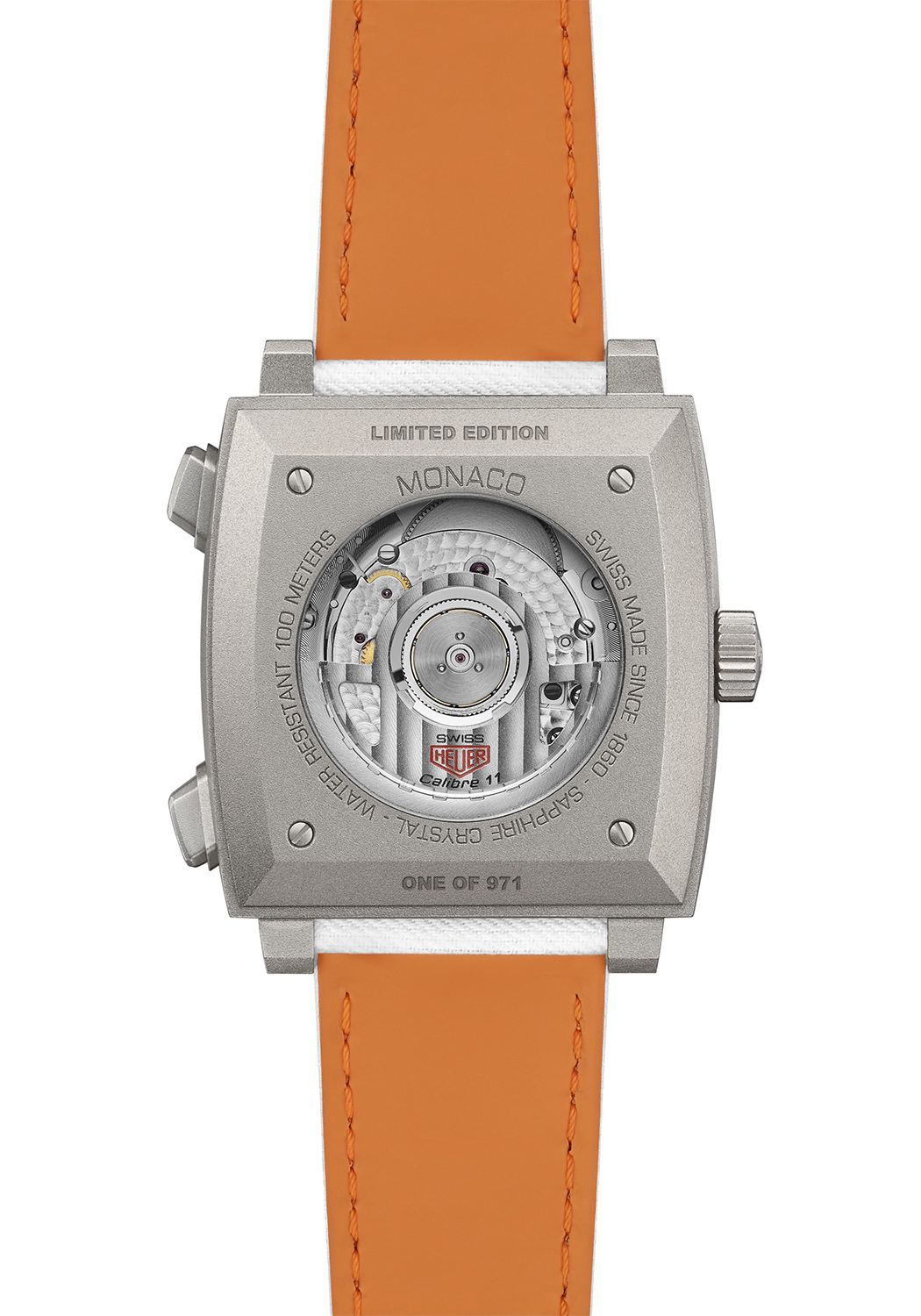 TAG Heuer Monaco Chronograph x Gulf 39mm - CAW218G.EB0393 - Image 3