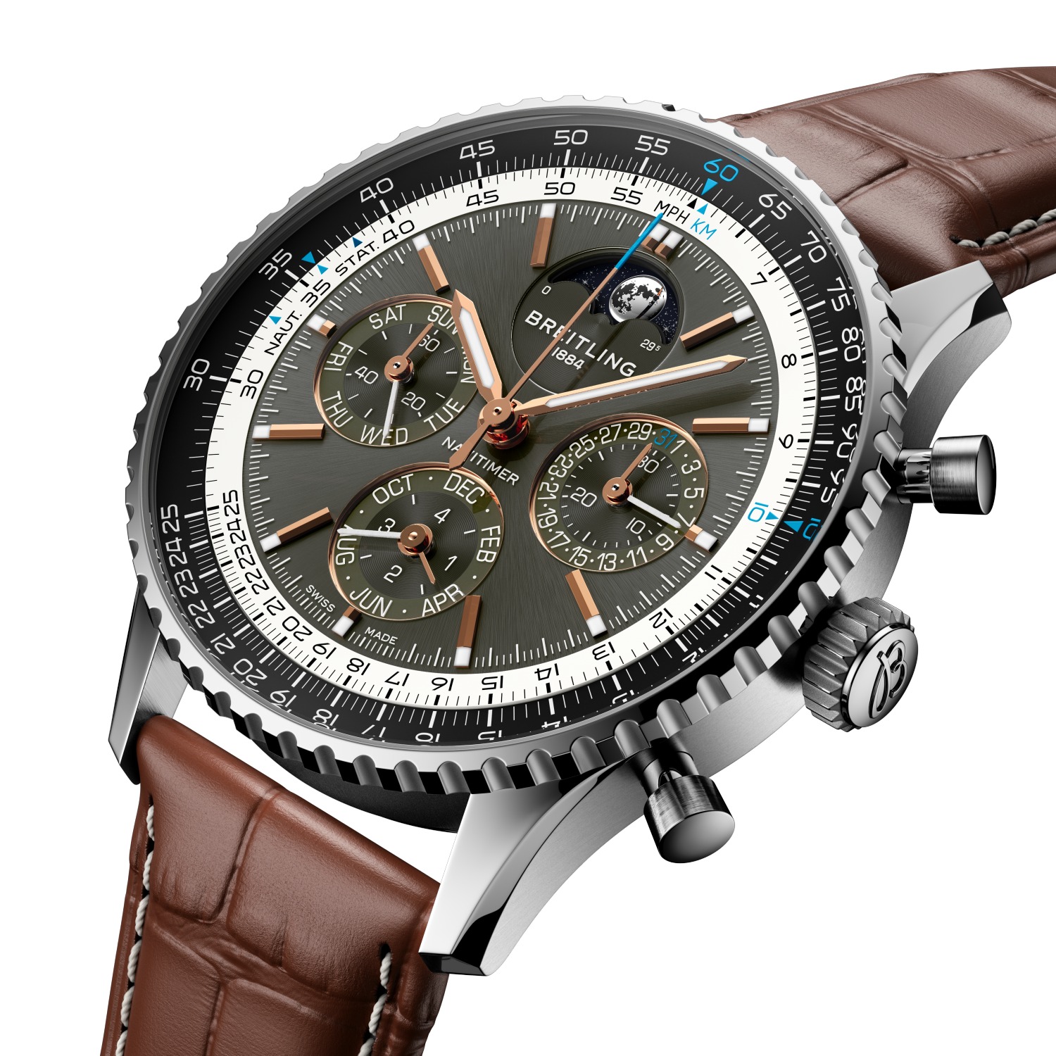 Breitling Navitimer B19 Chronograph 43 Perpetual Calendar - PB1921251B1P1 - Image 2