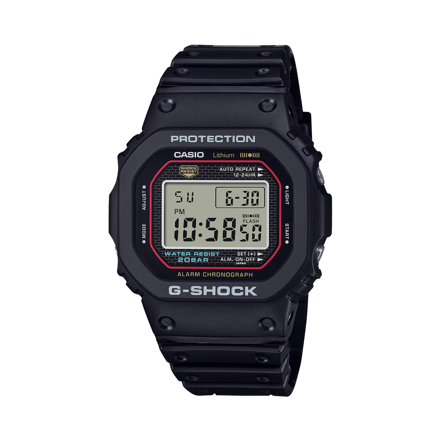 G-Shock 42mm - DW-5000R-1AER