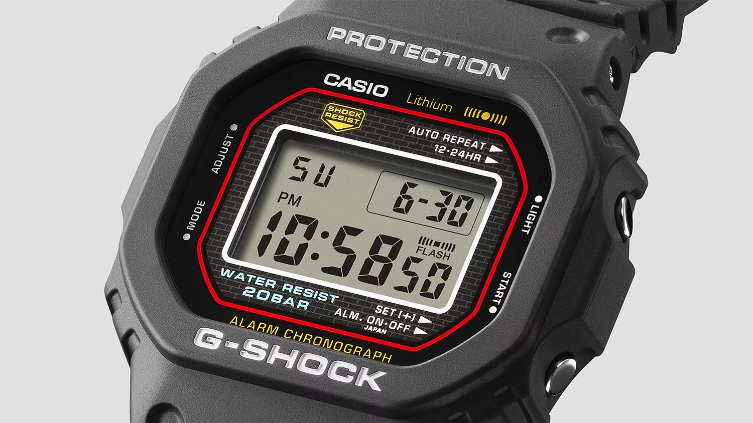 G-Shock 42mm - DW-5000R-1AER - Image 6